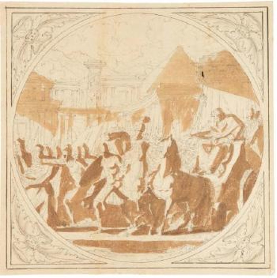Triomphe romain by Louis-Félix de la Rue