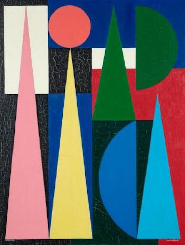 Amour by Auguste Herbin