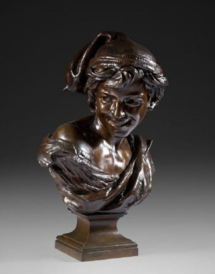 Le Rieur napolitain no 1 by Jean-Baptiste Carpeaux