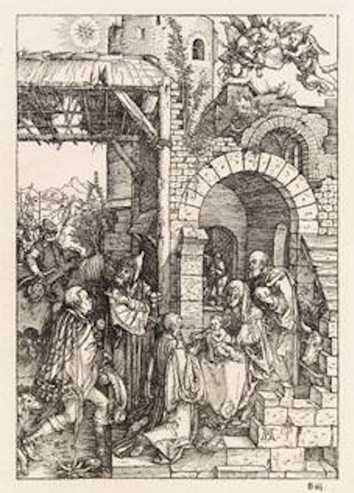 Die Anbetung der Könige by Albrecht Dürer