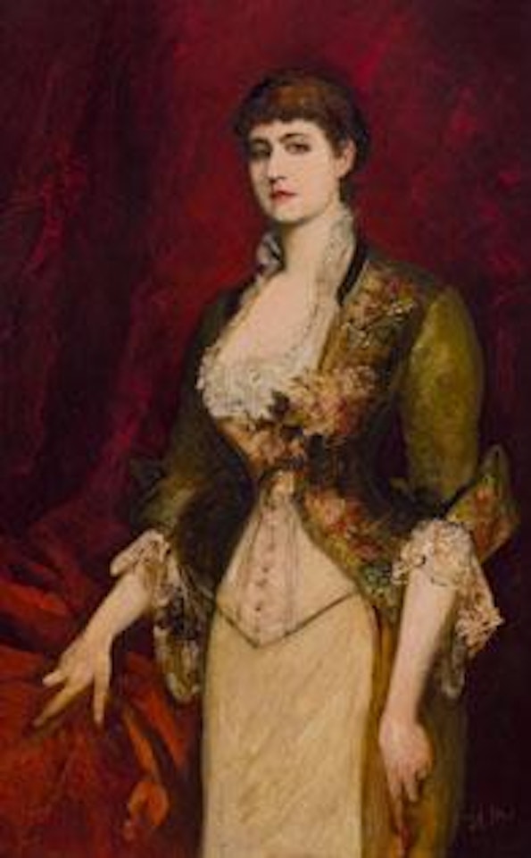 Porträt Isabella Gräfin Potocka by Hans Makart
