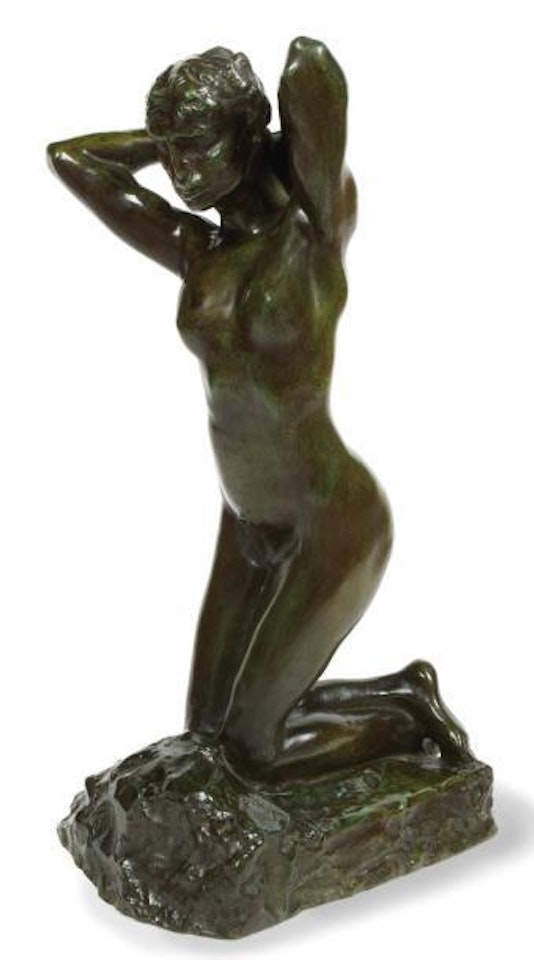 Faunesse à genoux by Auguste Rodin