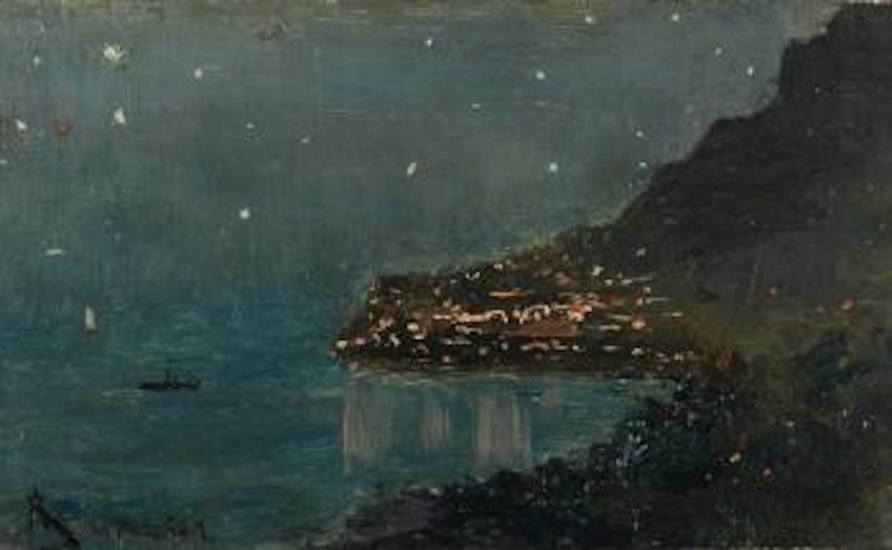 Vue de la Poulido by Alfred Stevens