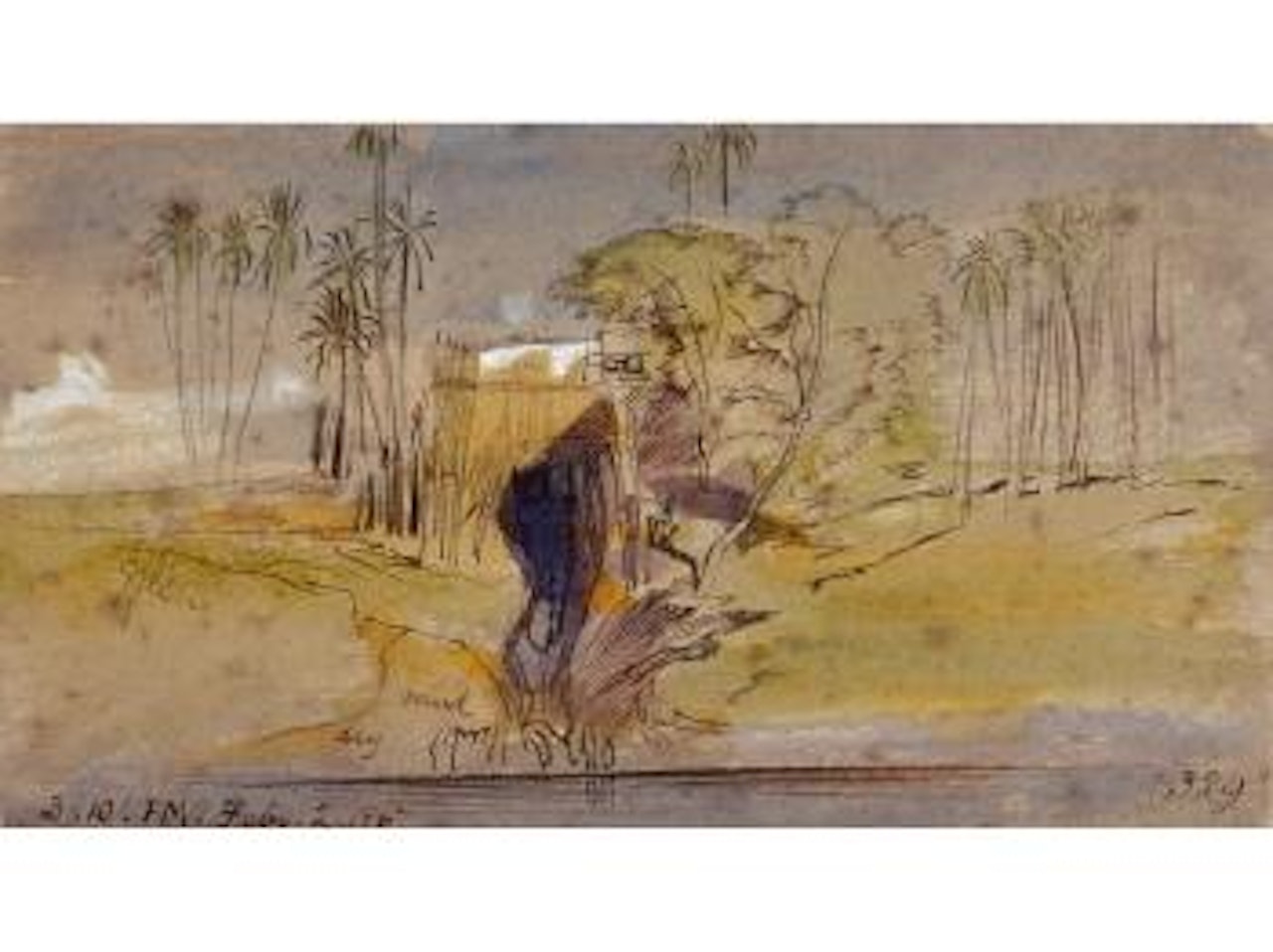 On the Nile by Edward Lear