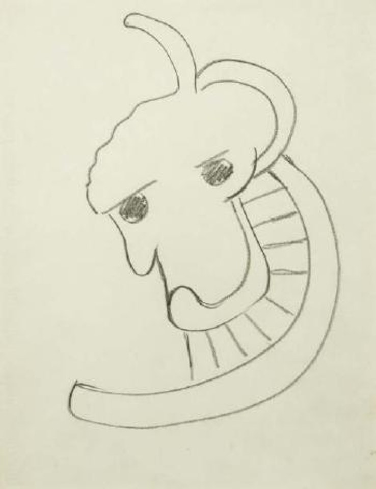 Masque. Personnage by Francis Picabia