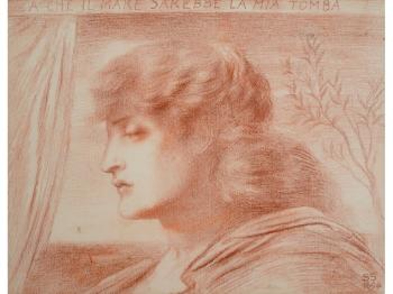 A che il mare sarebbe la mia tomba by Simeon Solomon