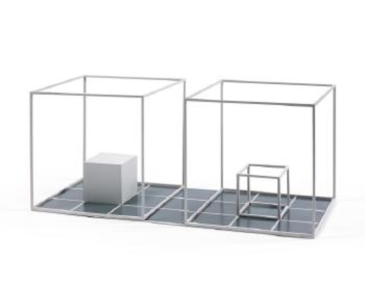 Serial project A 8 B 8 by Sol LeWitt