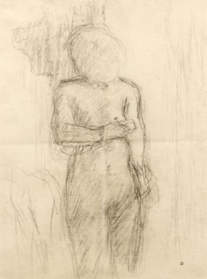 Etude de nu debout by Pierre Bonnard