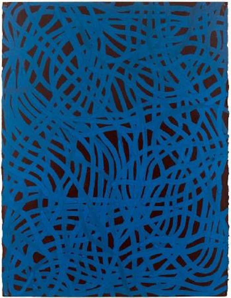 Irregular grid no 9641 by Sol LeWitt