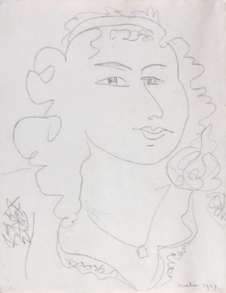 Portrait de femme by Henri Matisse