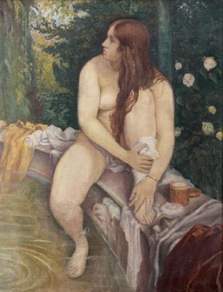 Suzanne au bain by Emile Bernard
