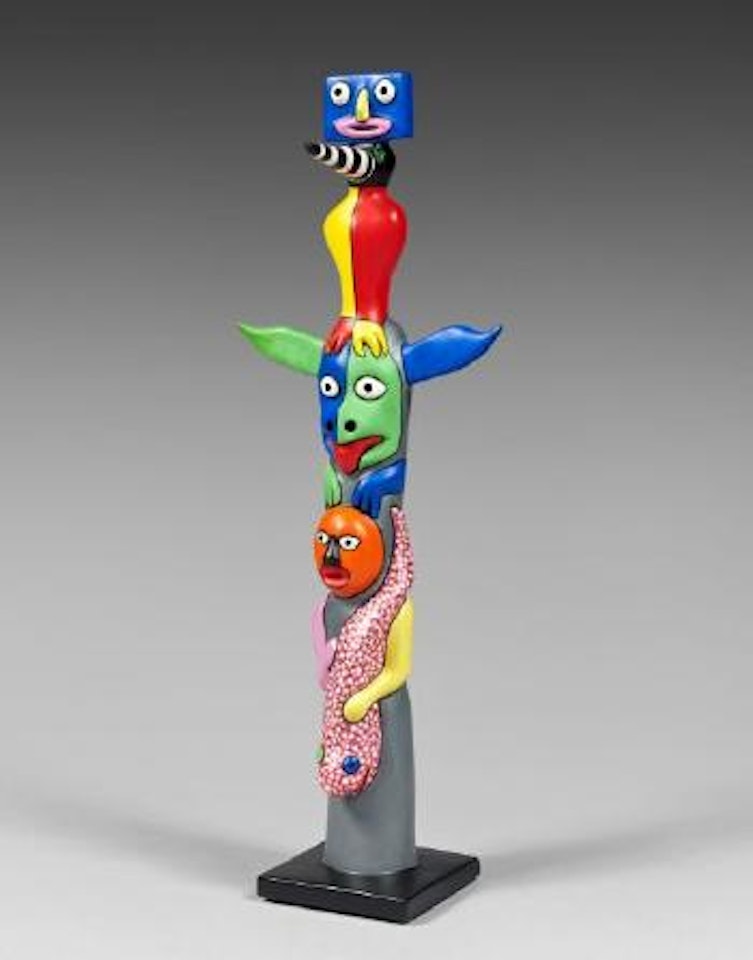 Kingfisher totem by Niki de Saint Phalle