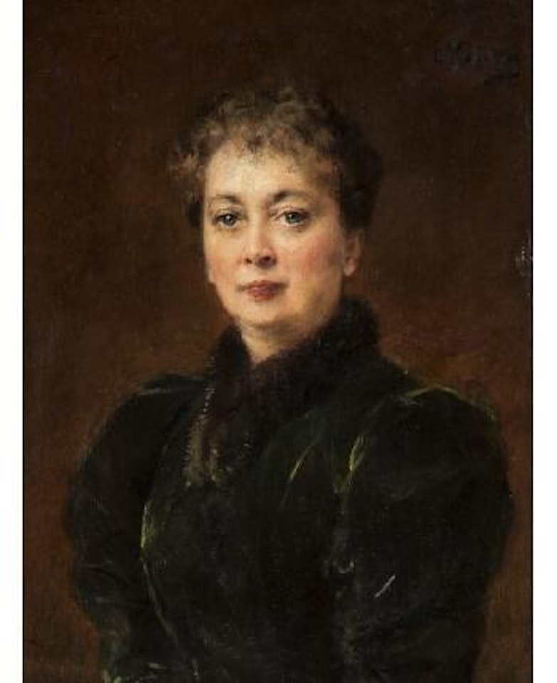 Portrait of the Artist`s Mother in Law by Konstantin Makovsky