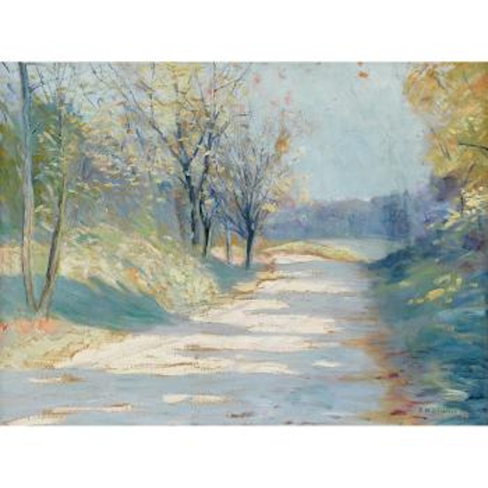 Sunlight and shadows by Edward Willis Redfield