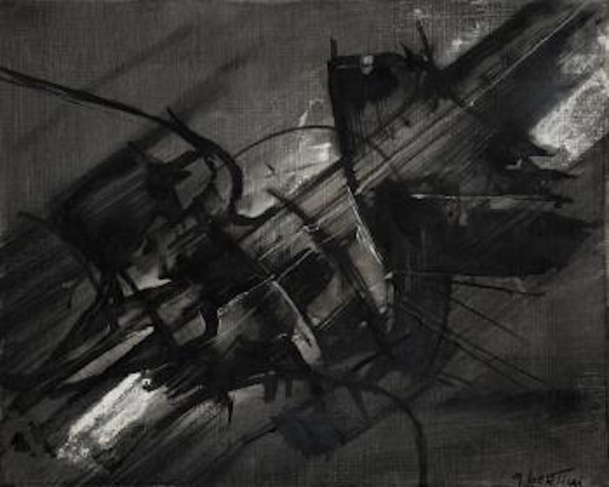 Le palais de Poseidon by Gianni Bertini