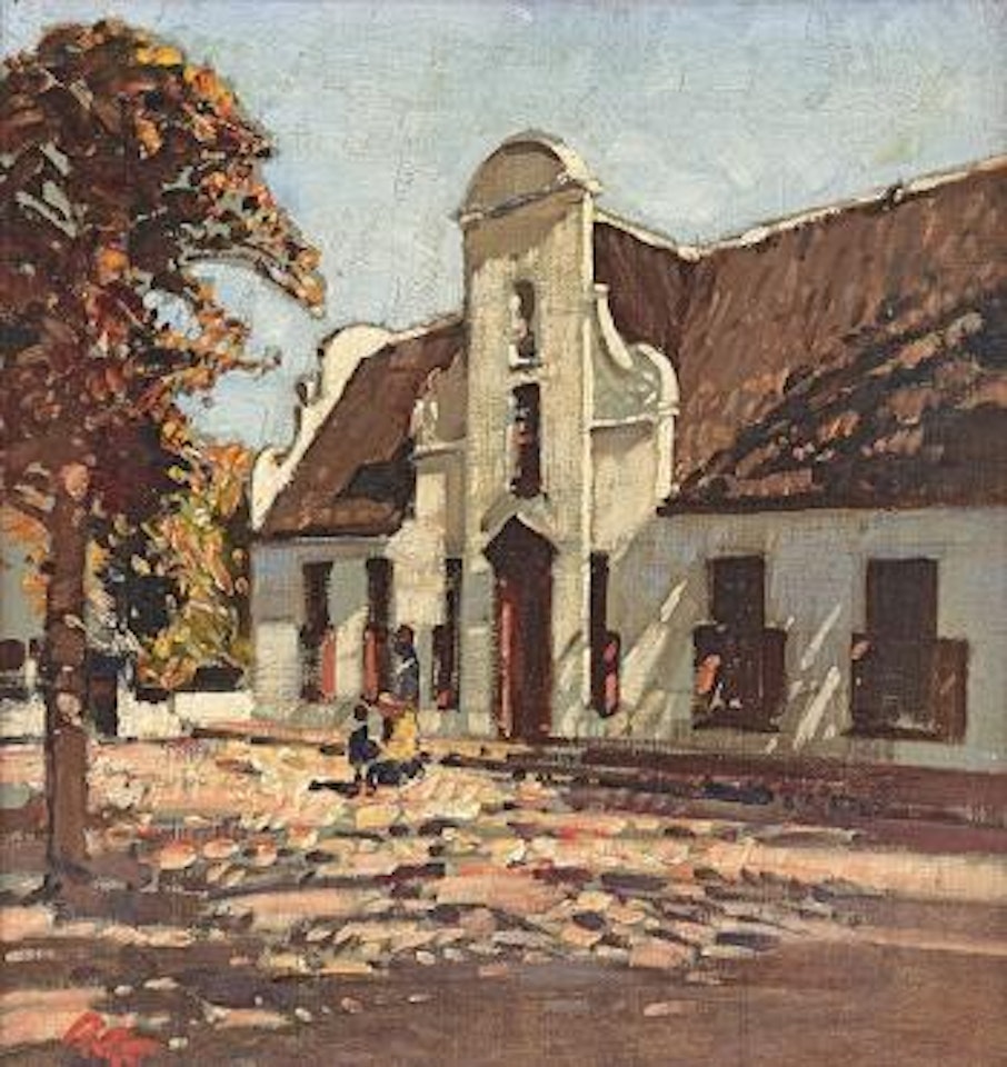 Groot Constantia Homestead by Robert Gwelo Goodman