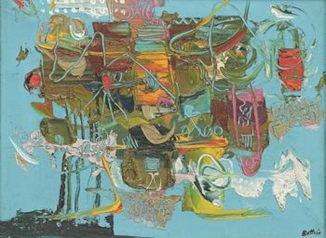 Whirlwind in the sky by Walter Battiss