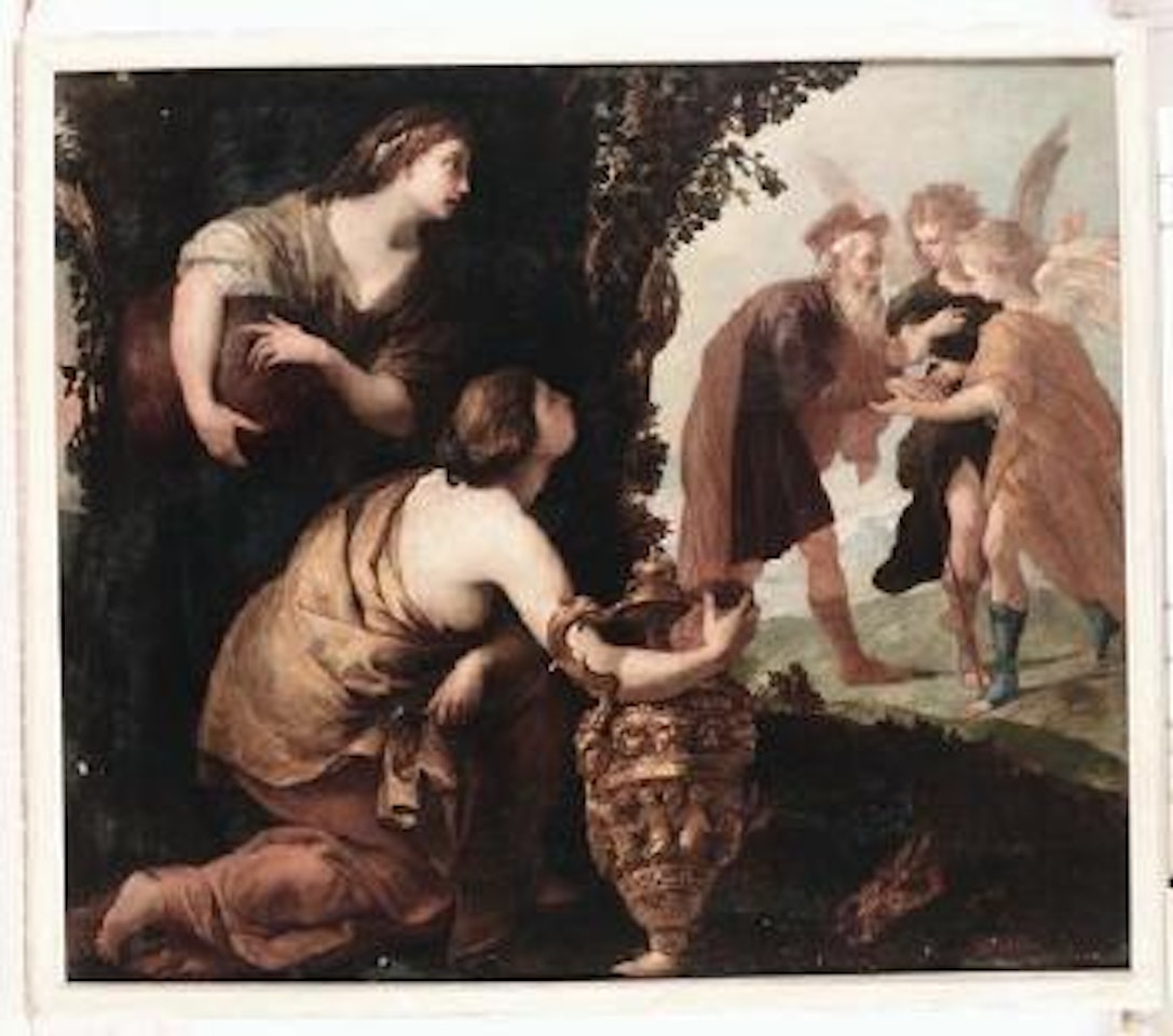 Scena biblica by Simone Pignoni