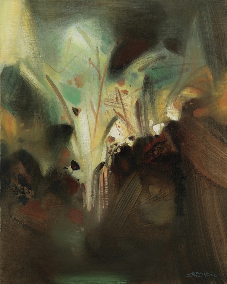 Lumières Automnales (Autumn Lights) by Chu Teh-Chun