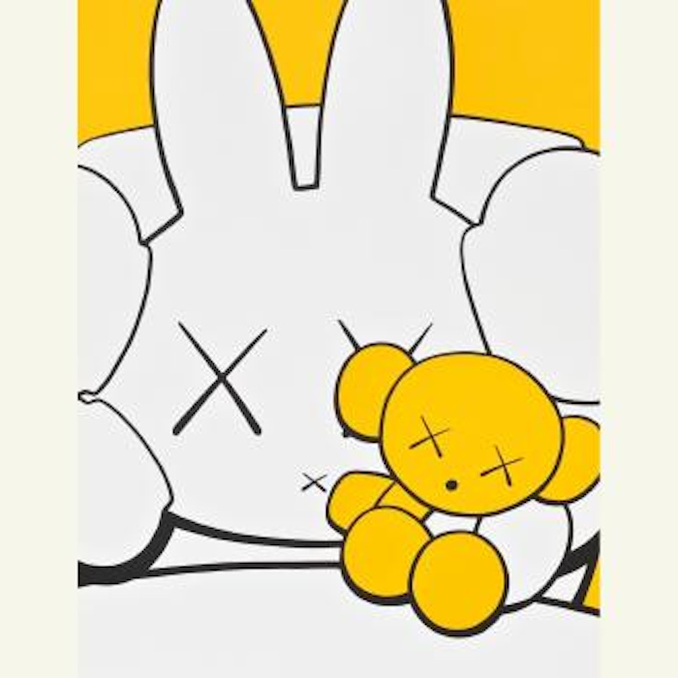 Untitled (Painting And Doll) by Kaws