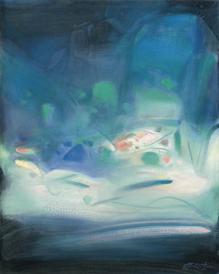 Lumière Voilées (Veiled Light) by Chu Teh-Chun