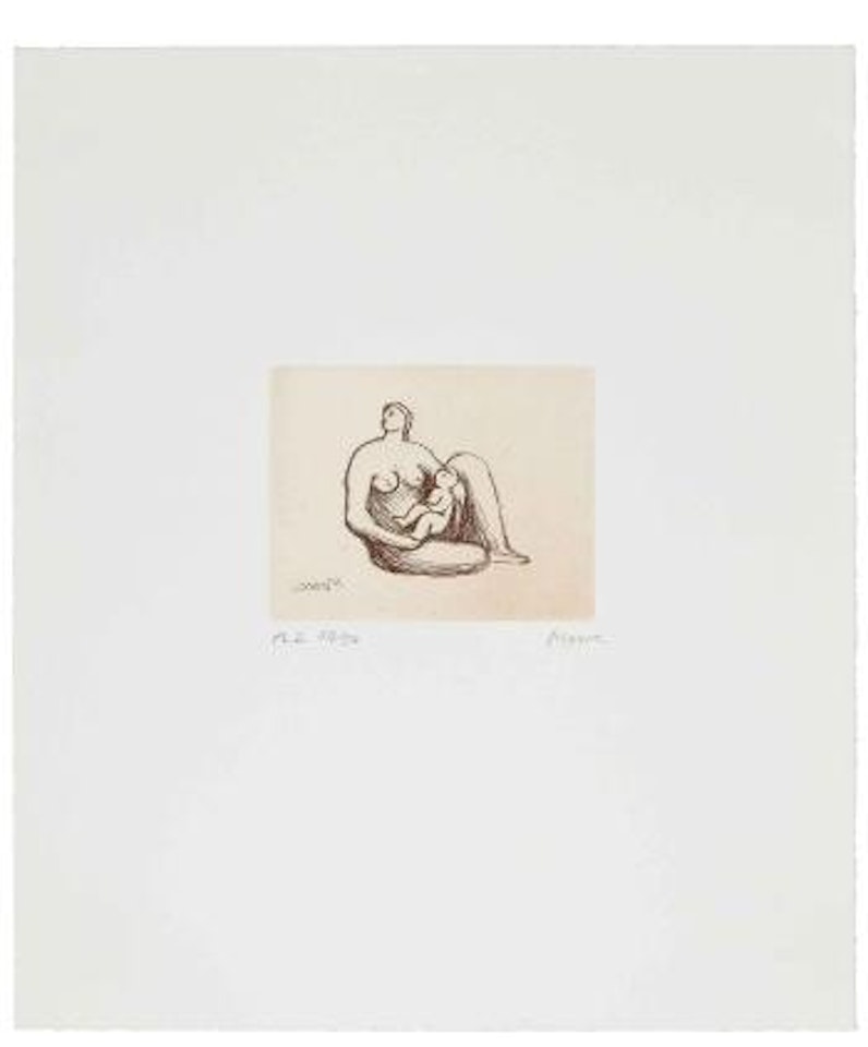 Mother and Child by Henry Moore