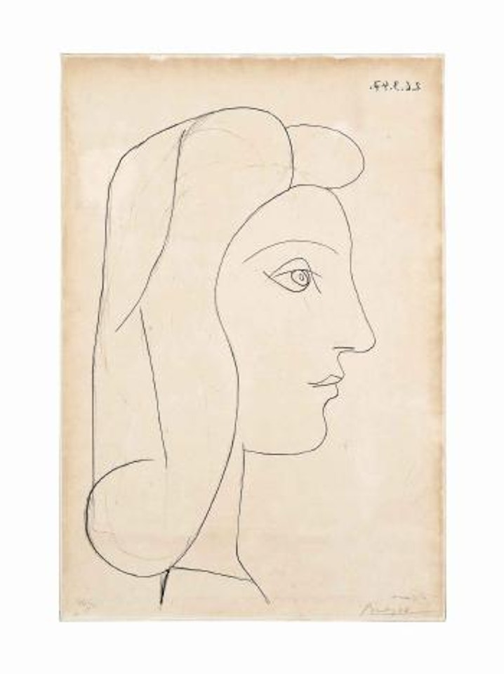 Profil de Femme by Pablo Picasso