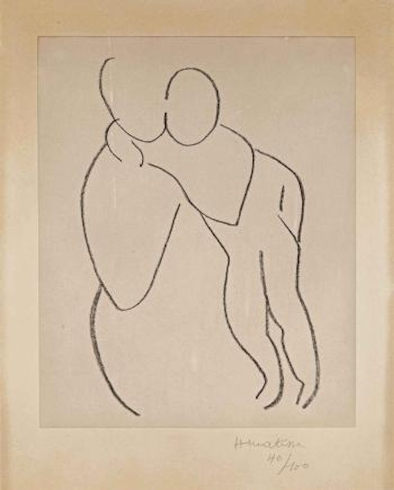 Vierge et Enfant sans Indication des Visages I by Henri Matisse