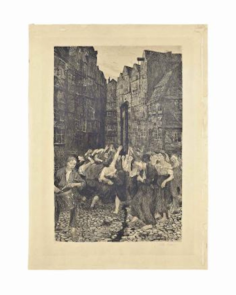 Die Carmagnole by Kathe Kollwitz