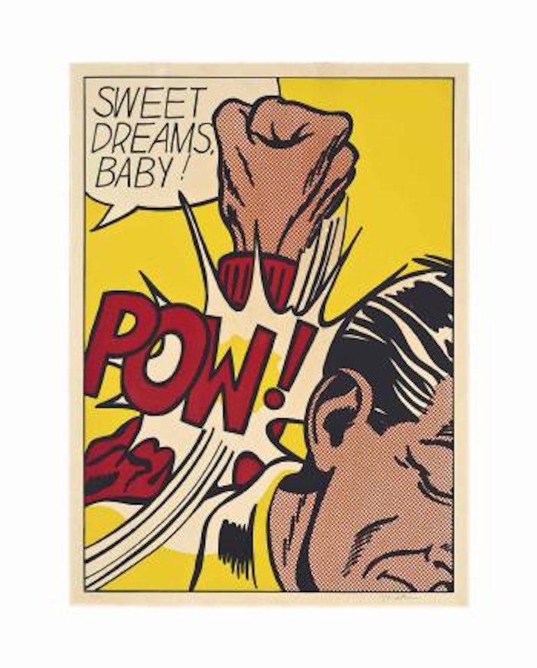 Sweet Dreams Baby!, from: 11 Pop Artists, Volume III by Roy Lichtenstein