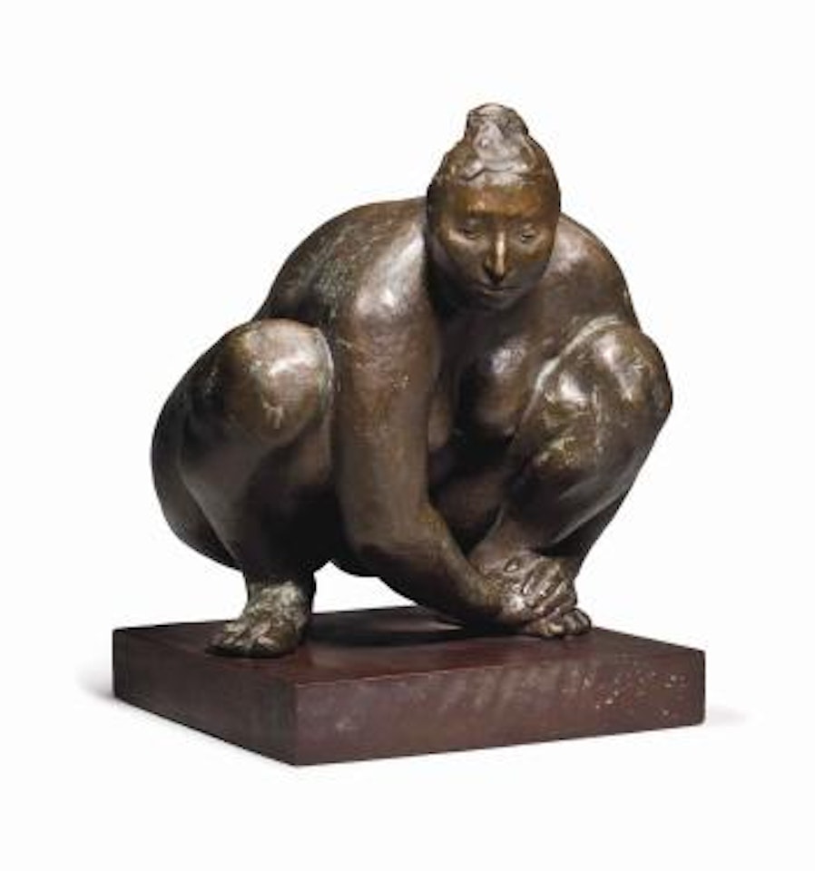 Desnudo en Cuclillas by Francisco Zuñiga