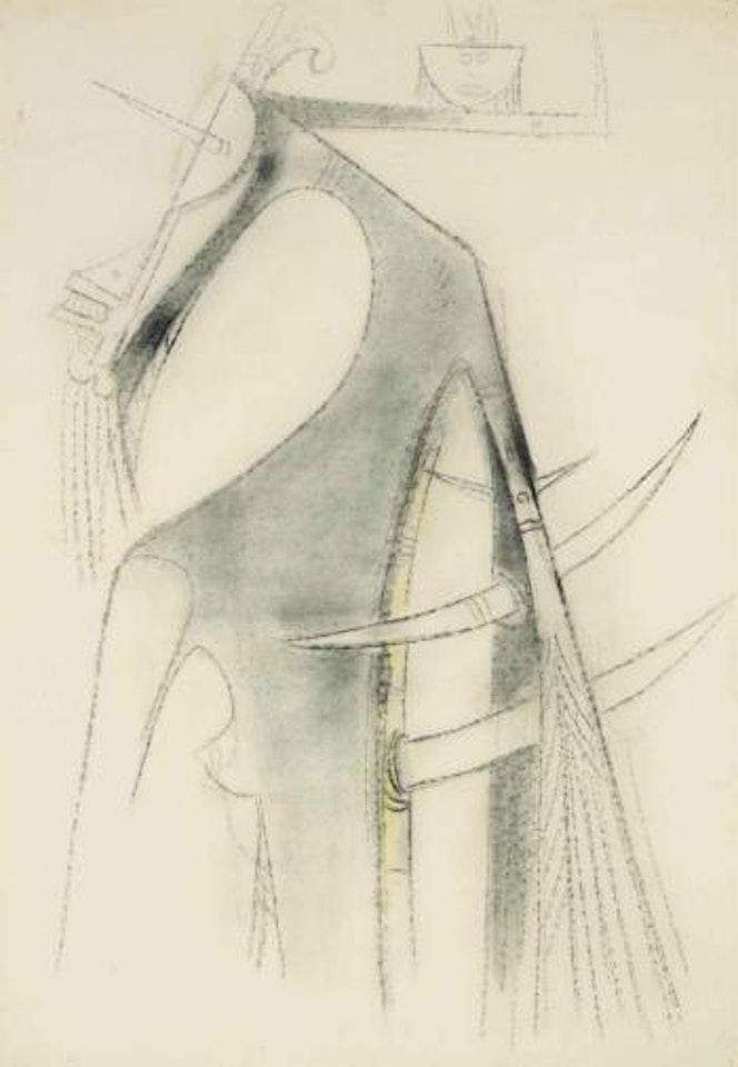 Femme Cheval by Wifredo Lam