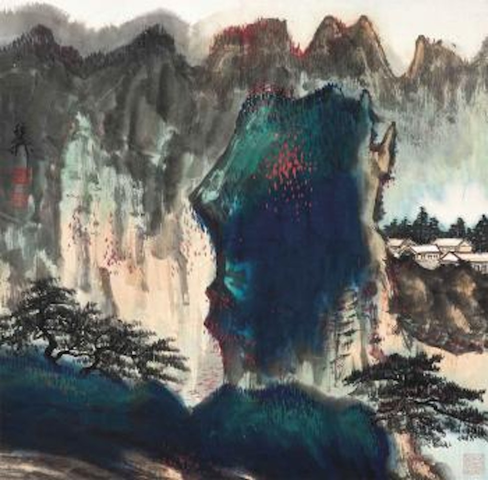 Landscape by Xie Zhiliu