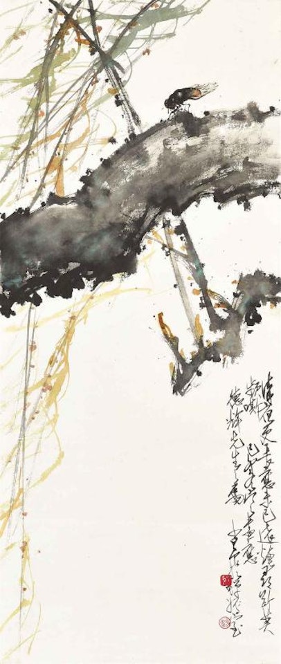 Cicada and Willow by Zhao Shao'ang