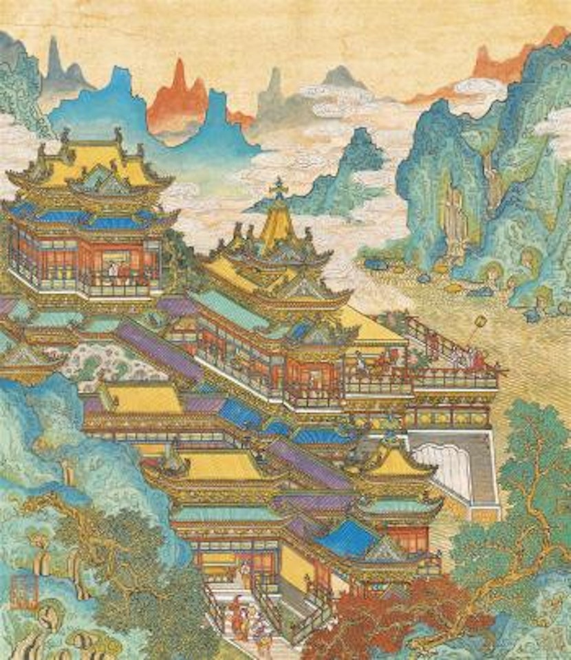 Pavilion by Huang Qiuyuan