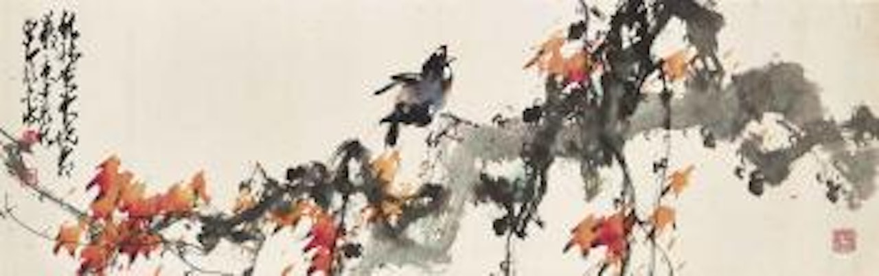 Autumn Bird Singing by Zhao Shao'ang