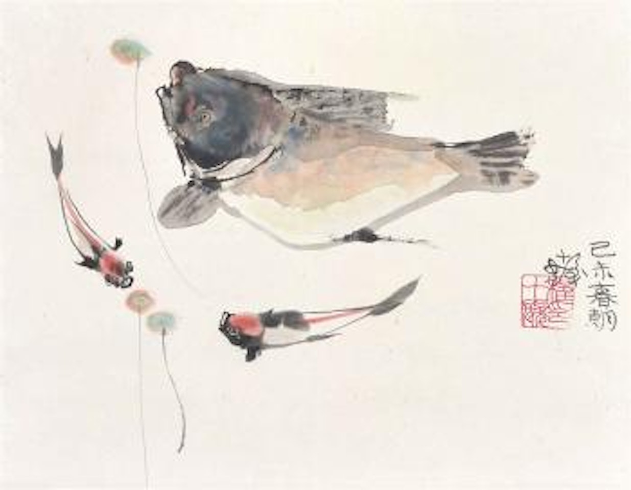 Fishes by Cheng Shifa