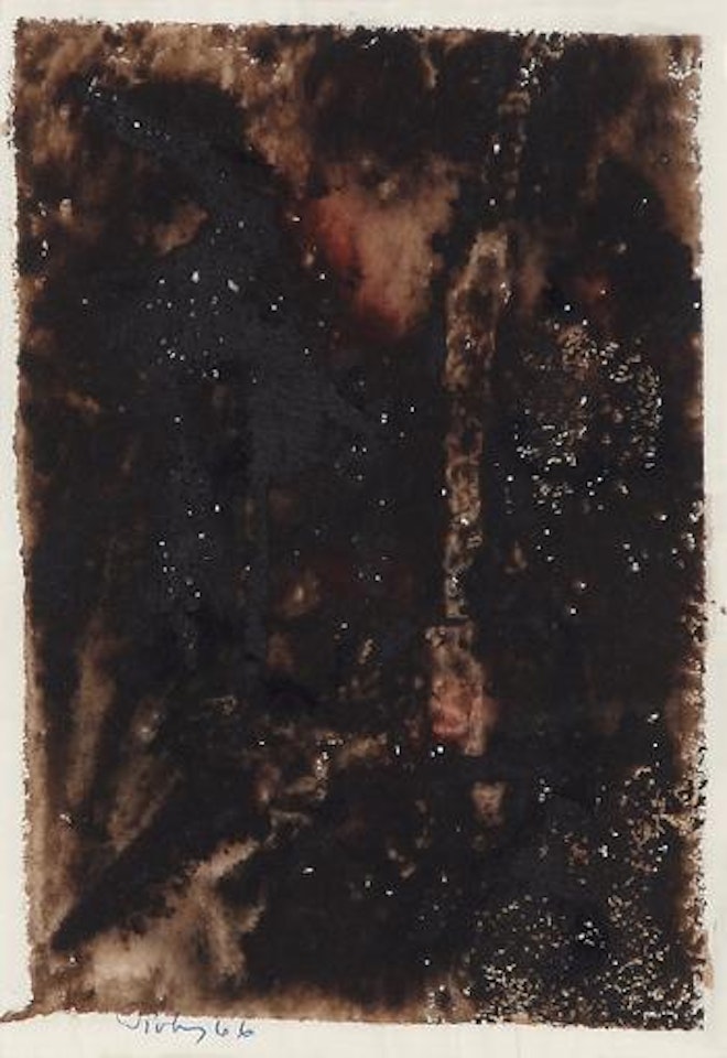 Black Painting by Mark Tobey