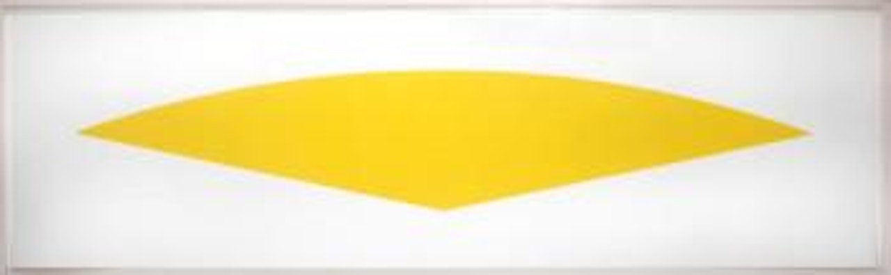 Yellow Curve by Ellsworth Kelly