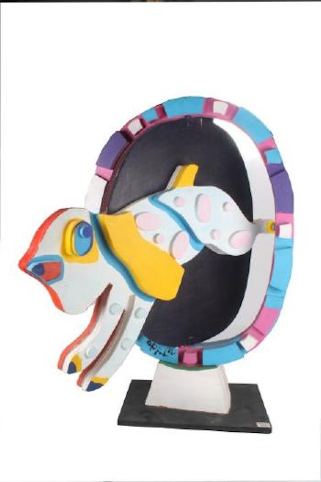 Jumping Dog from the Circus Series by Karel Appel