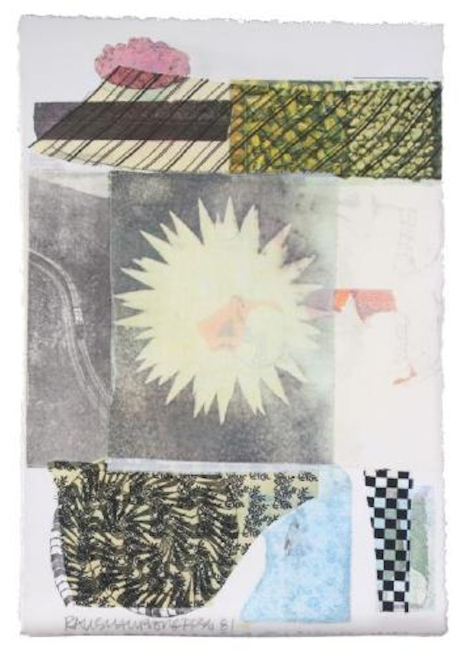 Arcanum XII by Robert Rauschenberg