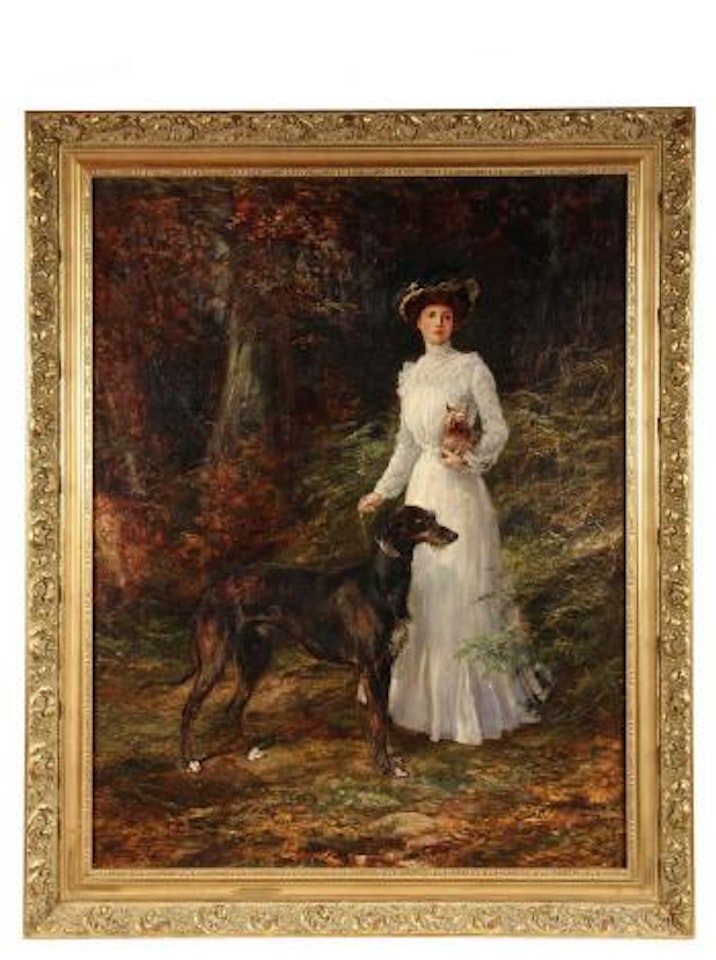 Guardian Through the Forest by Heywood Hardy