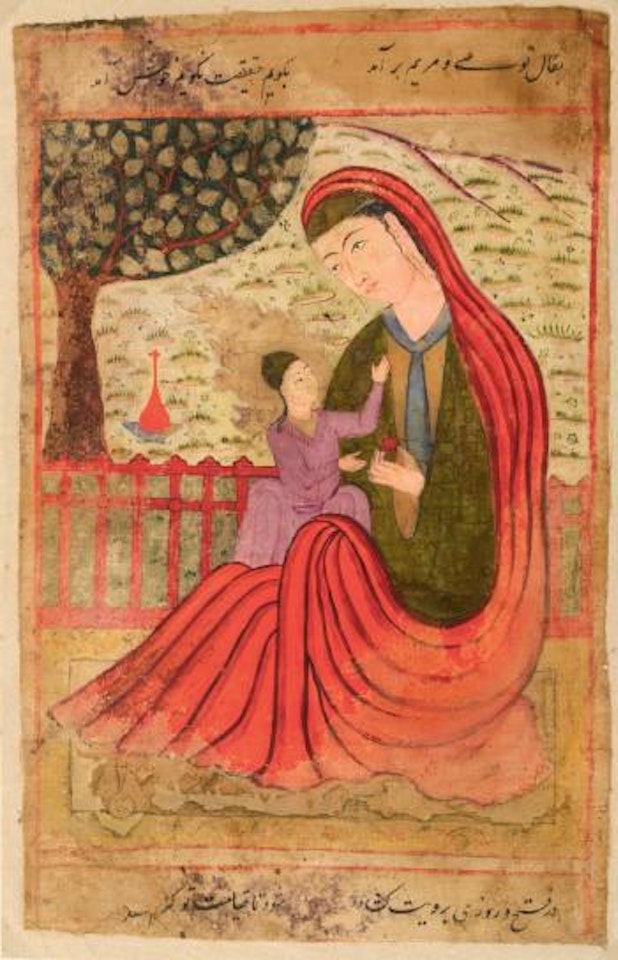 The Virgin and Child by Mughal School