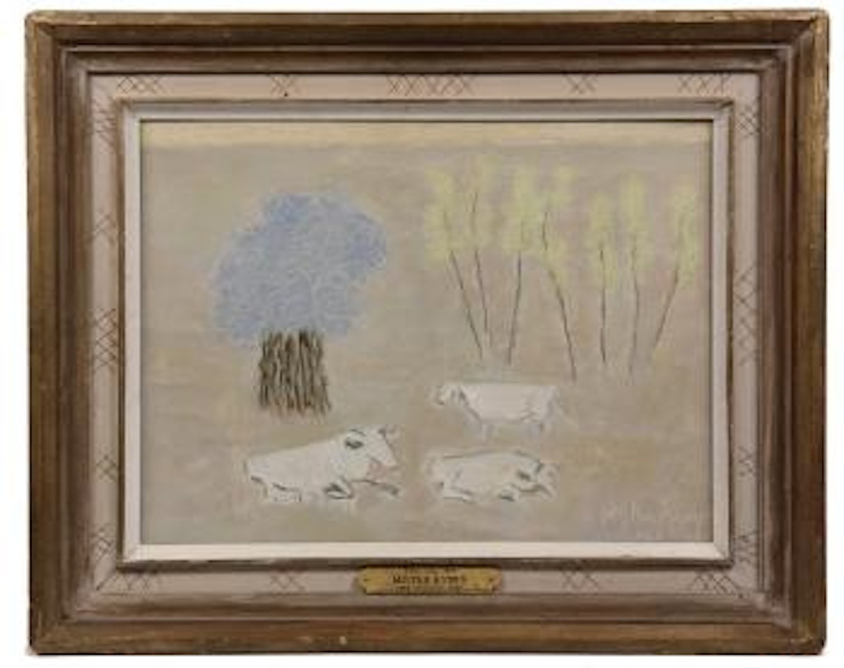 Three Cows by Milton Avery