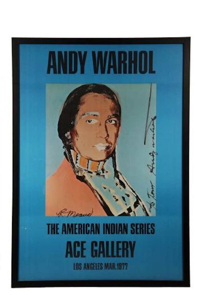 Exhibition Poster by Andy Warhol