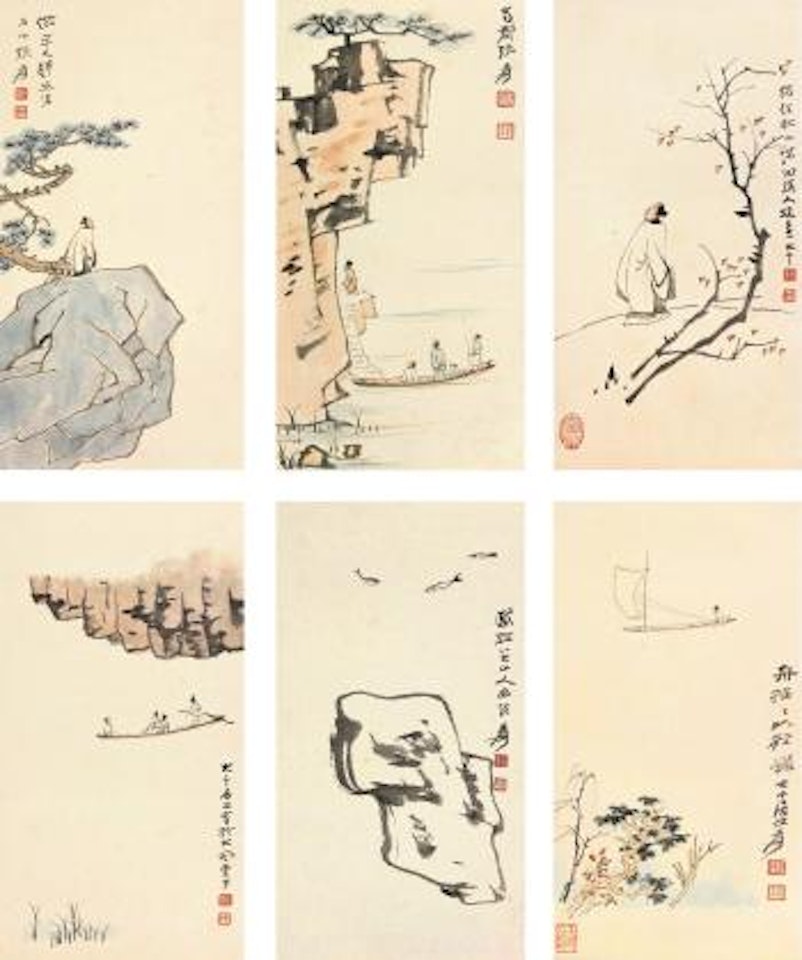 Adventures Of A Scholar by Zhang Daqian