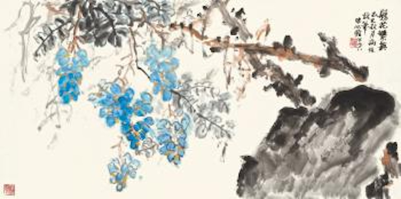 Flowers by Zhu Qizhan