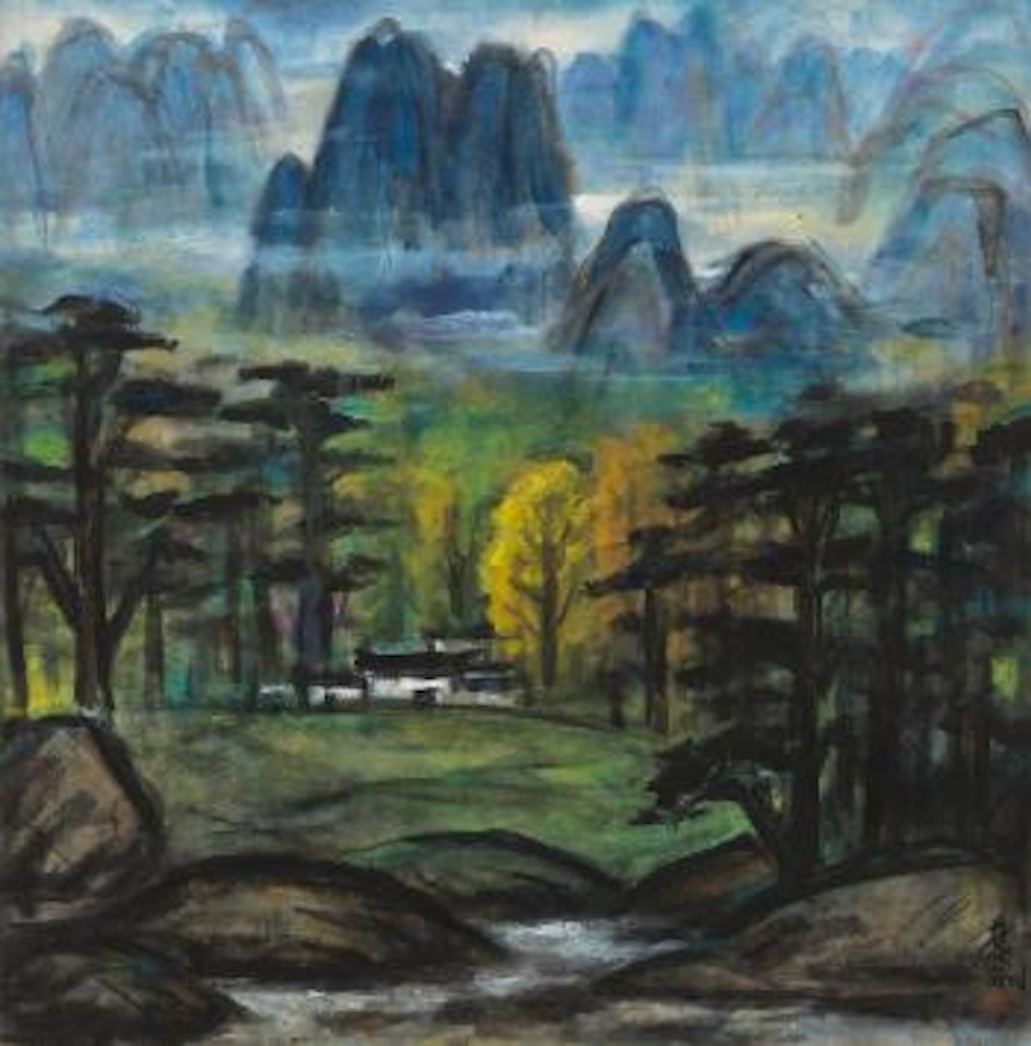 Landscape by Lin Fengmian