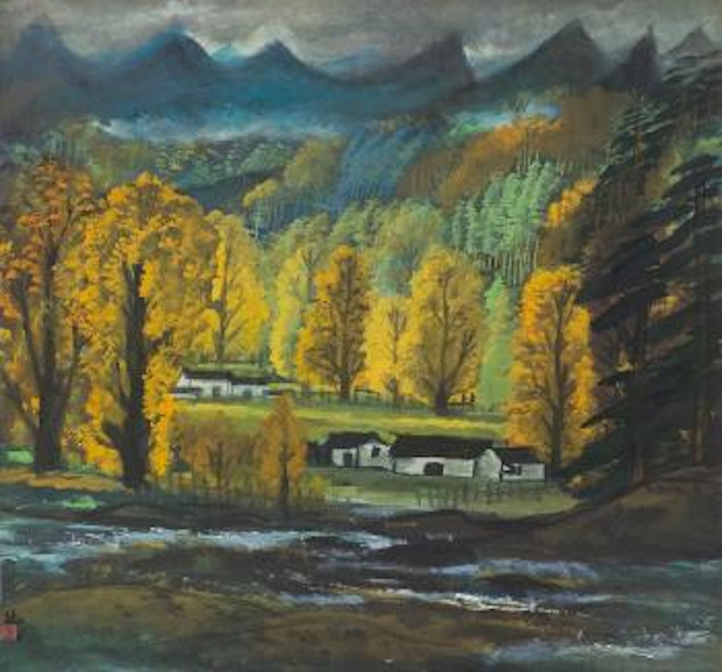 Autumn Forests by Lin Fengmian