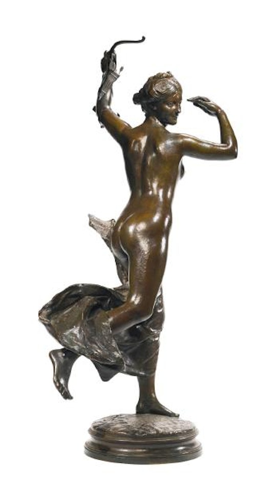 Diane Chasseresse (Diana The Huntress) by Marius Jean Antonin Mercie